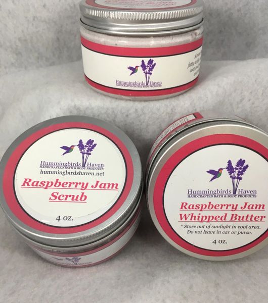 Raspberry Jam Body Butter & Scrub