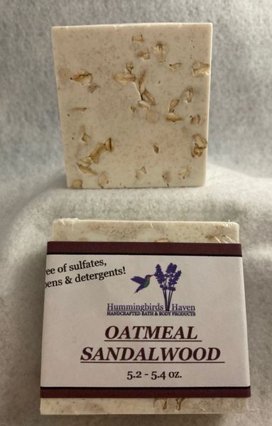 Oatmeal Sandalwood Bar