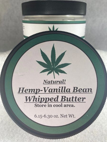 Hemp Vanilla Bean Whipped Butter