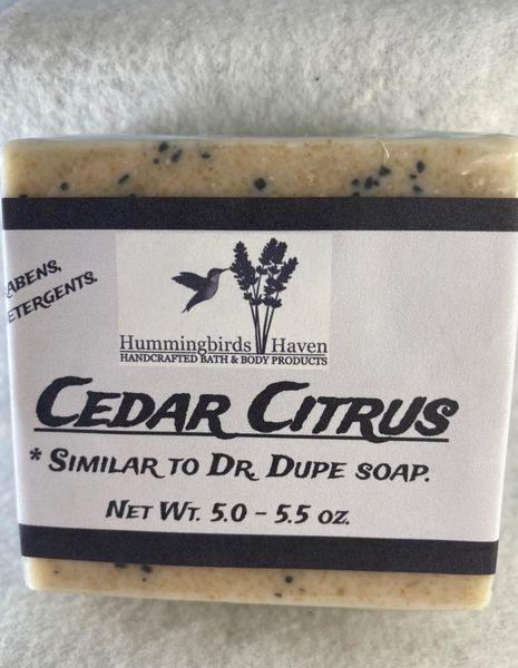 Dr. Dupe Cedar Citrus Soap Bar