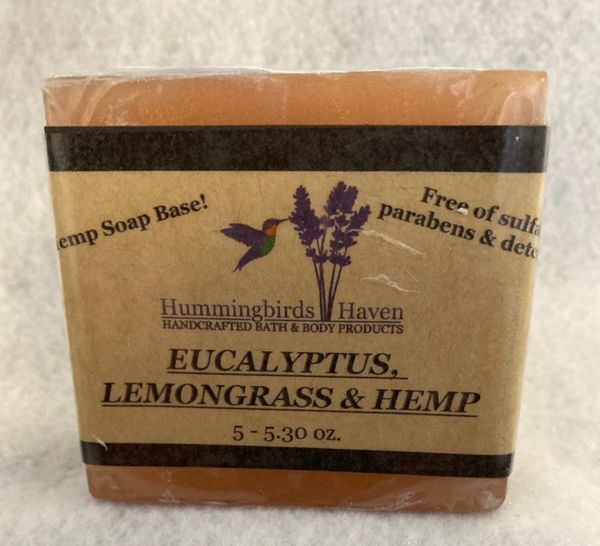 Eucalyptus Lemongrass Hemp Soap