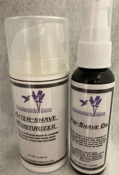 Pre-Shave Oil/After Shave Moisturizer Set