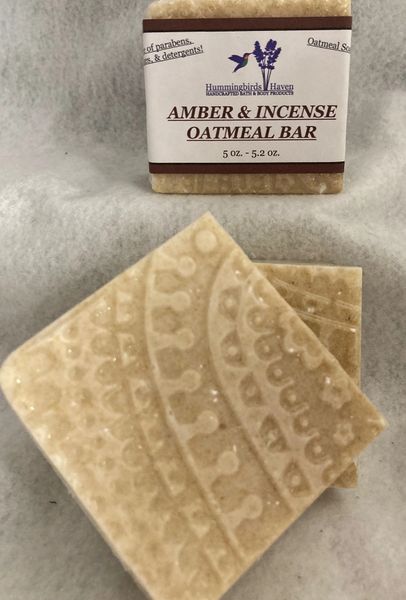 Amber & Incense Oatmeal Bar