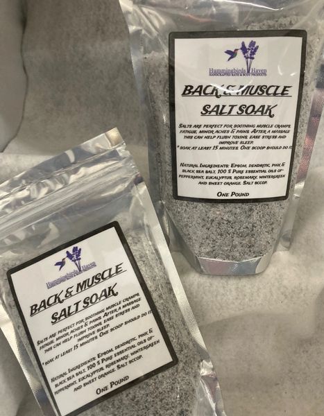 Back & Muscle Salt Soak