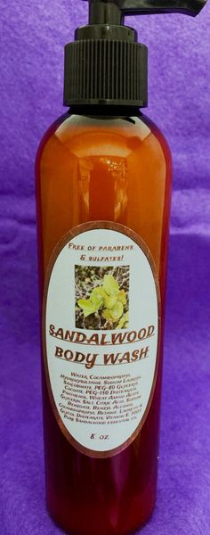 Sandalwood Body Wash