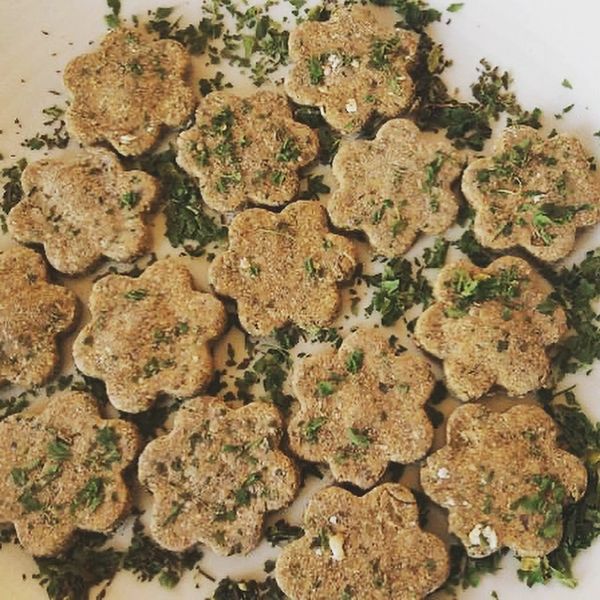 Parsley & Mint Cookies