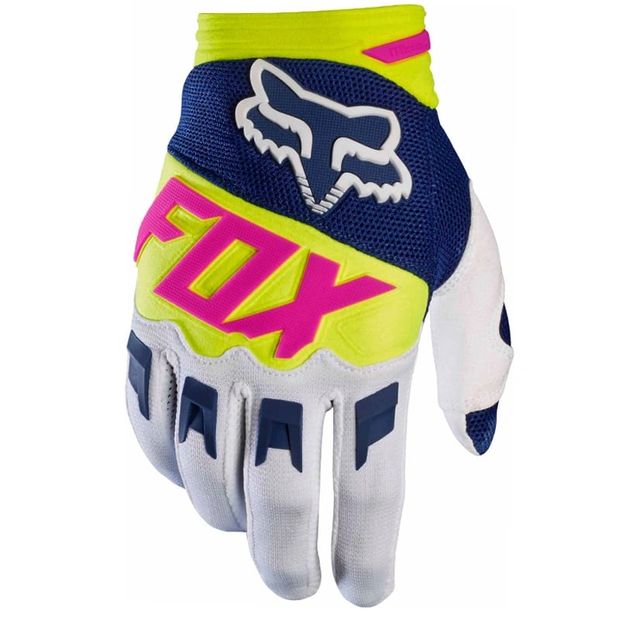Guante deportivo de Fox en colores vibrantes.