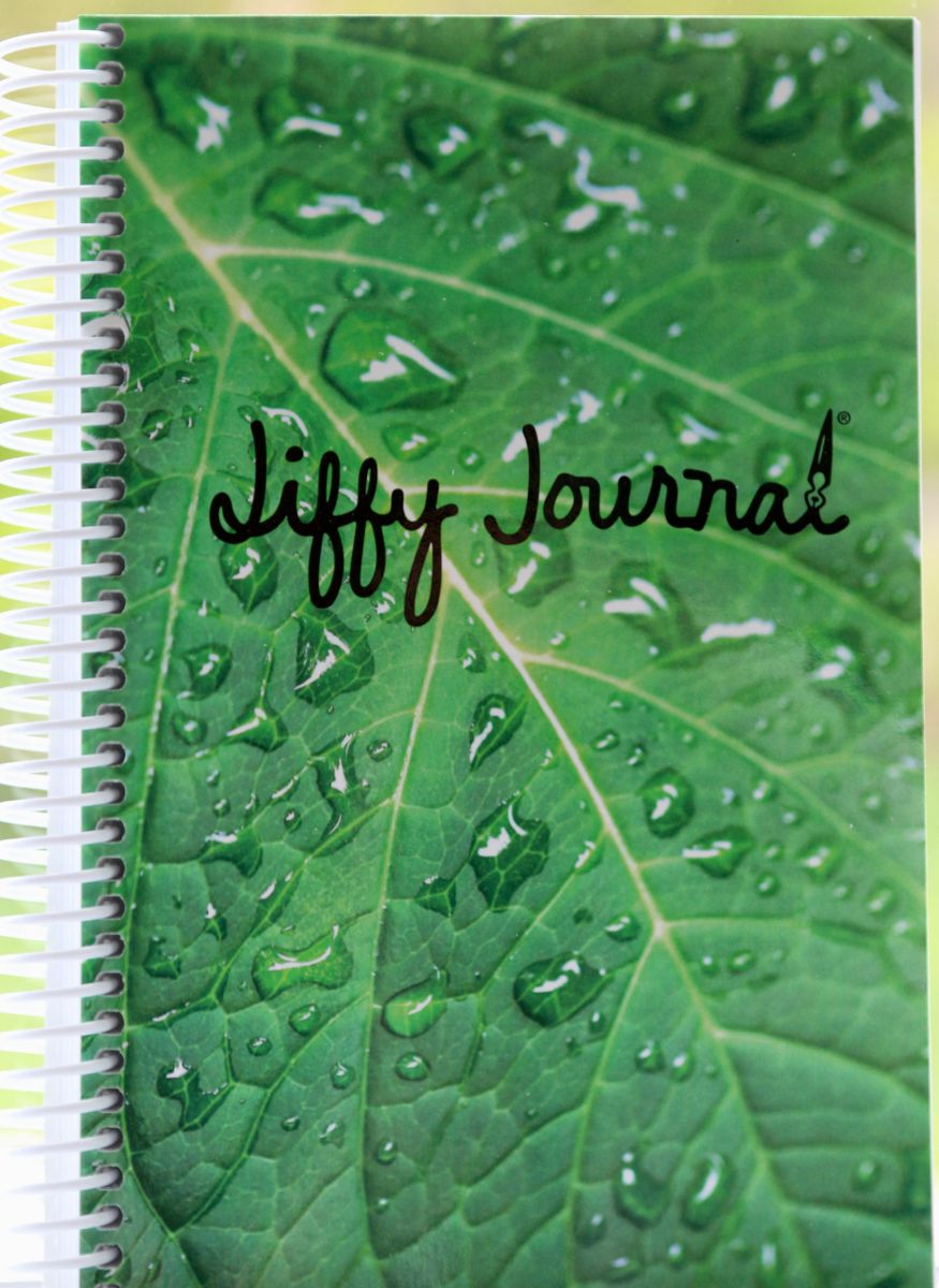 Jiffy Journal Green Leaf