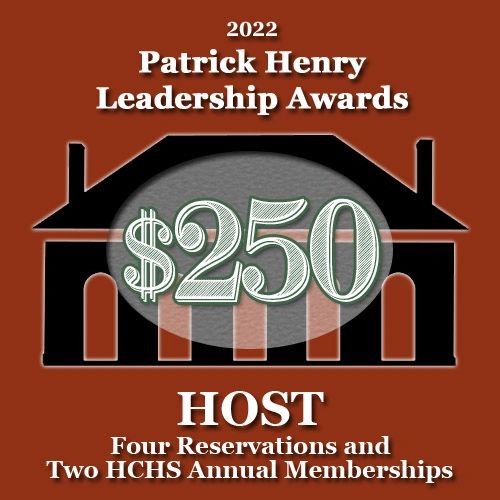 Host's admission to the 2022 Patrick Henry Leadership Awards Event