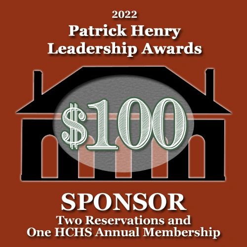 Sponsor's admission to the 2022 Patrick Henry Leadership Awards Event
