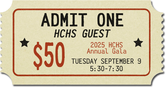 Single Guest Ticket to 2025 HCHS Annual Gala