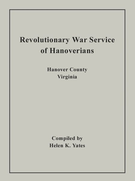 Revolutionary War Service of Hanoverians