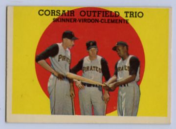 15. 1959 TOPPS BASEBALL CARD #543 - CLEMENTE