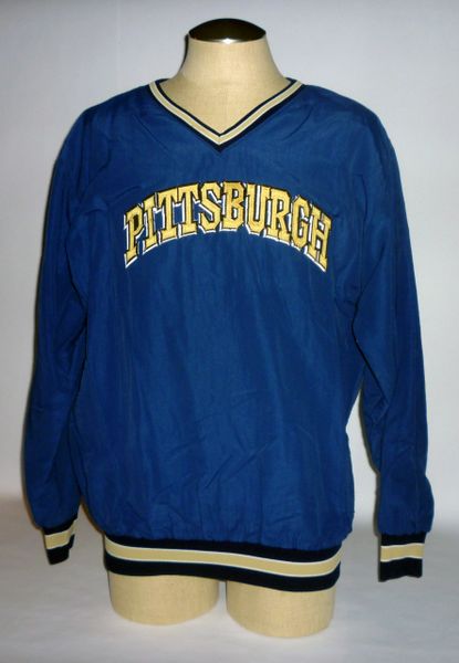 Pitt Panthers letterman's pullover, Size XL