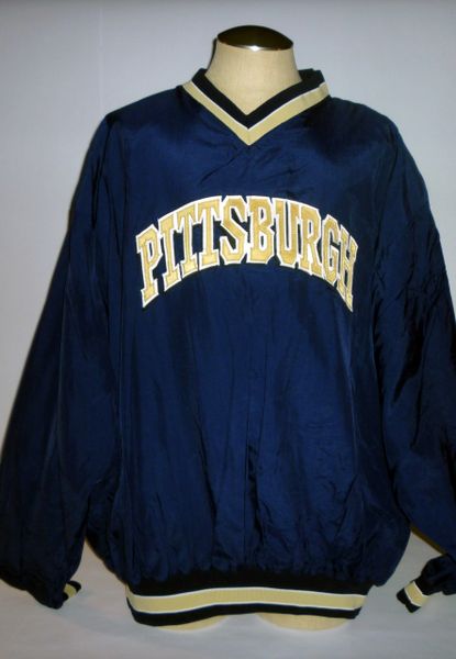 Pitt Panthers letterman's pullover, Size XXL