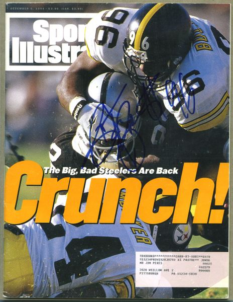 Brenston Buckner, Pittsburgh Steelers signed Sports Illustrated