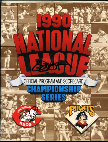 Jim Leyland, Pittsburgh Pirates signed NLCS program