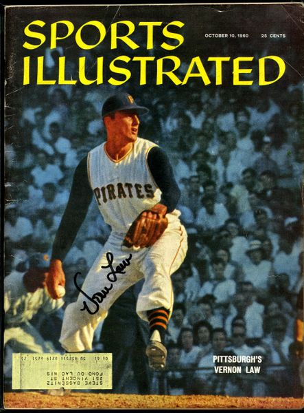 Vernon Law, Pittsburgh Pirates signed Sports Illustrated