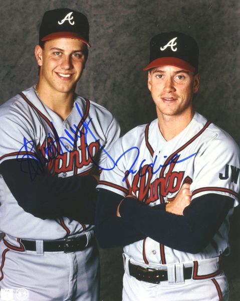 Steve Avery & Tom Glavine - Atlanta Braves signed 8x10 photo  Pittsburgh  Sports Gallery Mr Bills Sports Collectible Memorabilia