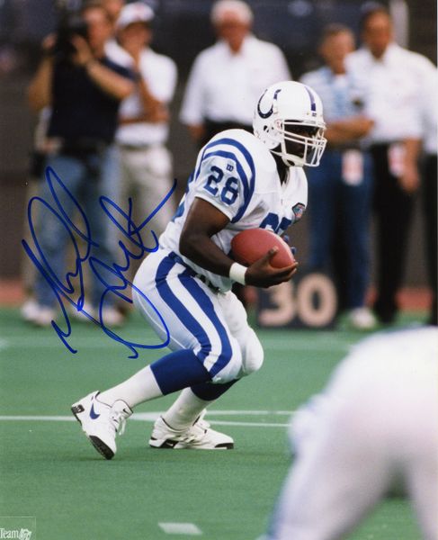 Marshall Faulk - Indianapolis Colts signed 8x10 photo