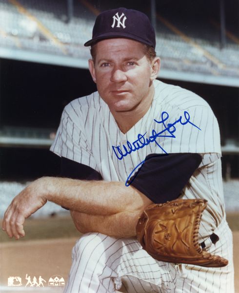 Whitey Ford - New York Yankees signed 8x10 photo