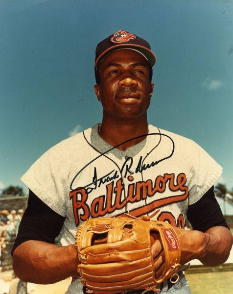 Frank Robinson - Baltimore Orioles signed 8x10 photo