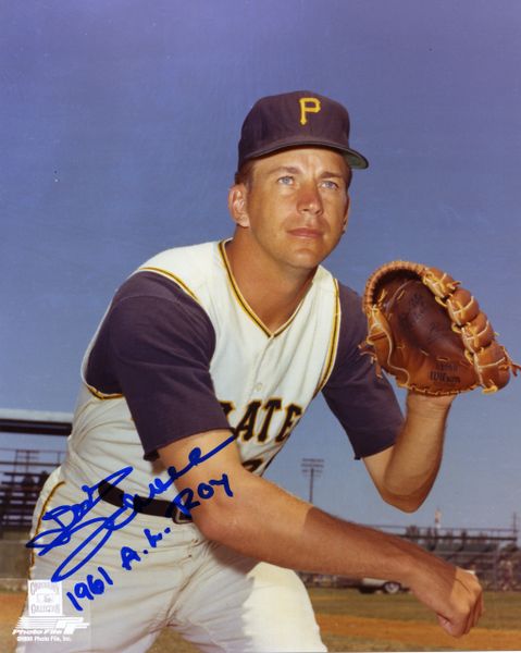 Don Schwall - Pittsburgh Pirates signed 8x10 photo