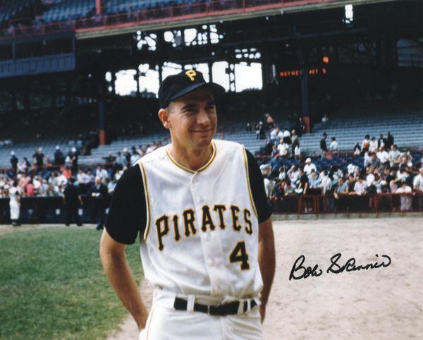 Bob Skinner - Pittsburgh Pirates signed 8x10 photo