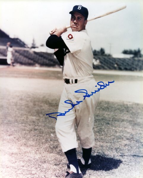 Duke Snider - Brooklyn Dodgers signed 8x10 photo