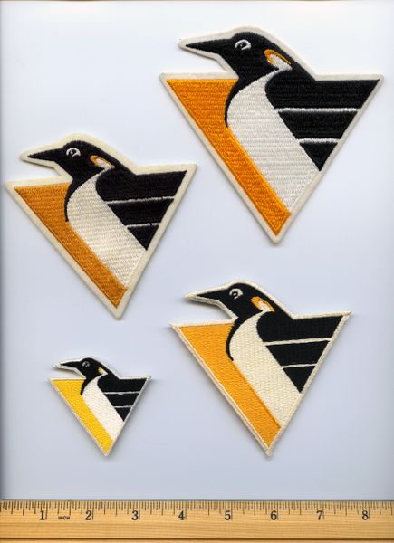 (4) Pittsburgh Penguins small "Pigeon" patches