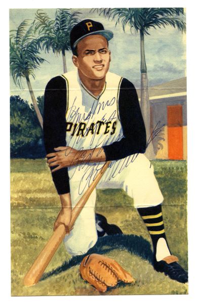 Roberto Clemente original autograph - 1968 Palm trees artwork photo | Pittsburgh Sports Gallery Mr Bills Sports Collectible Memorabilia Roberto Clemente original autograph - 1968 Palm trees artwork photo | Pittsburgh Sports Gallery Mr Bills Sports Collectible Memorabilia