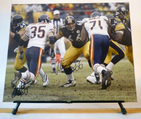 Alan Faneca, Pittsburgh Steelers signed 16x20 photo  Pittsburgh Sports  Gallery Mr Bills Sports Collectible Memorabilia