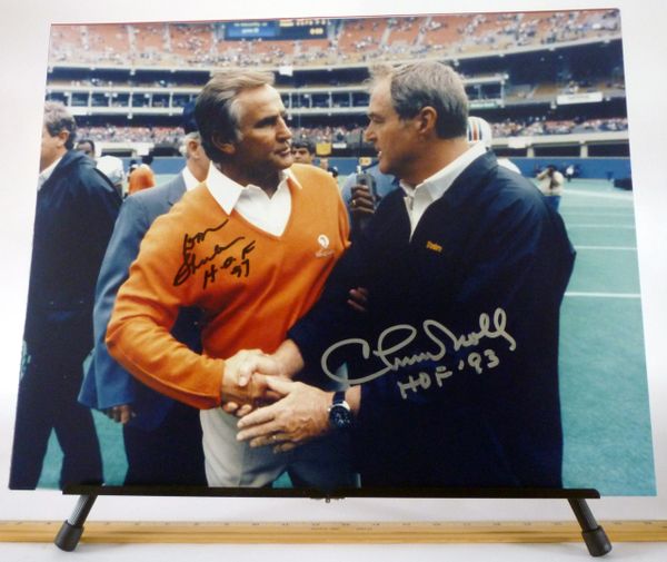 Don Shula Autographed Signed 8x10miami Dolphins Football Photo 