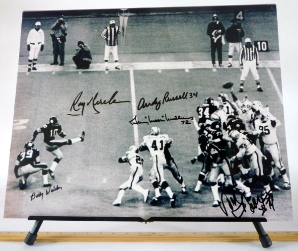 Pittsburgh Steelers signed 16x20 photo