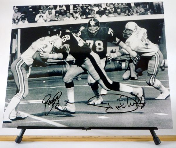 Pittsburgh Steelers Memorabilia, Steelers Autographed Collectibles