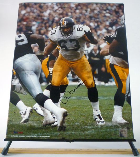 Aaron Smitrh & James Farrior, Pittsburgh Steelers signed 16x20 photo