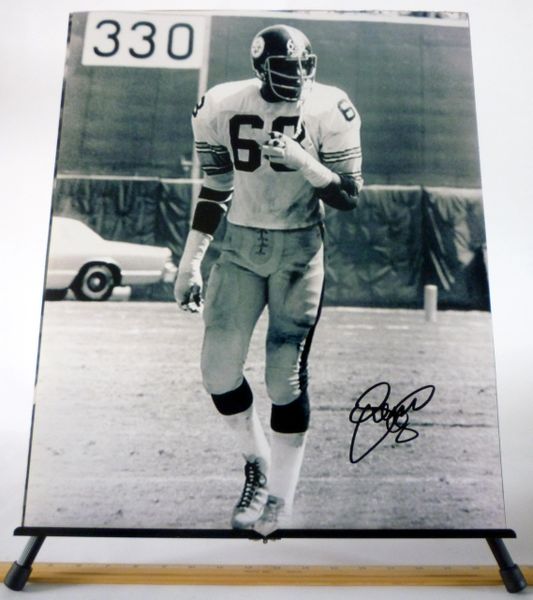 LC Greenwood, Pittsburgh Steelers signed 16x20 photo