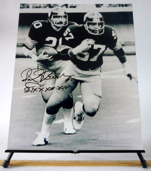 Pittsburgh Steelers #20 Rocky Bleier 'Super Bowl X' Autogaphed