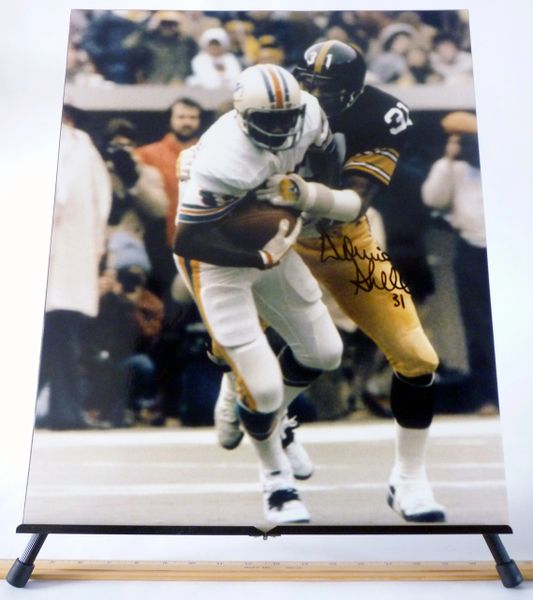 Donnie Shell, Pittsburgh Steelers signed 16x20 photo