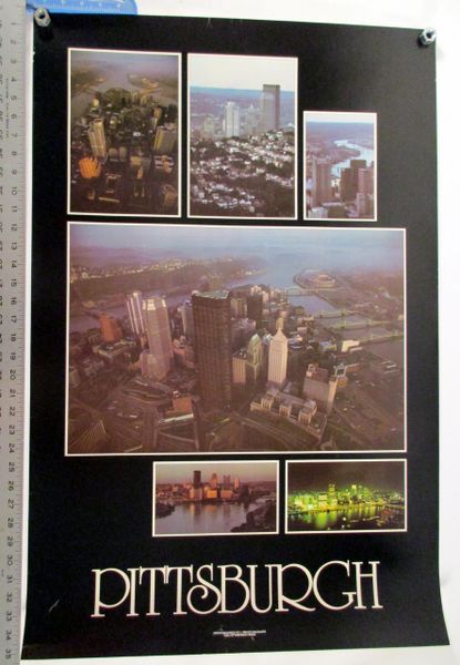 (2) City of Pittsburgh, PA posters