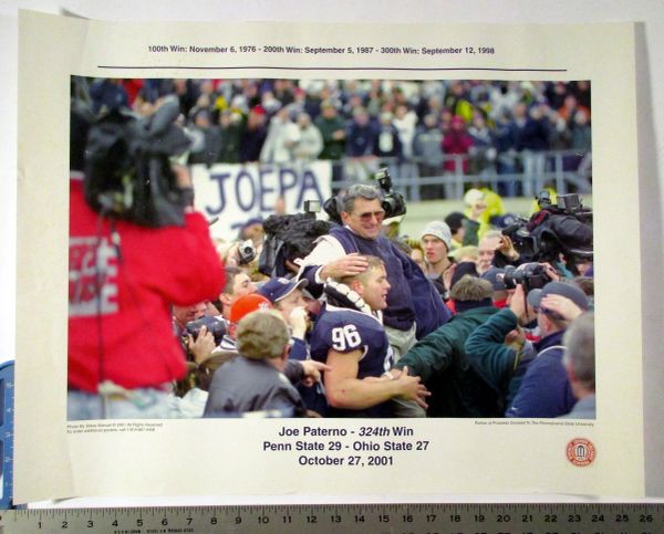 Joe Paterno - Penn State football poster