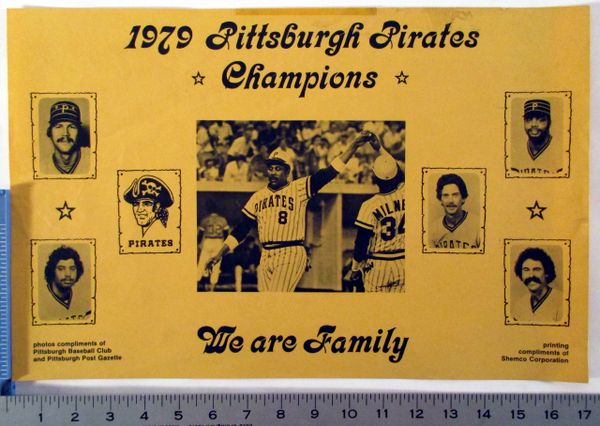 (10) Pittsburgh Pirates misc. poster lot