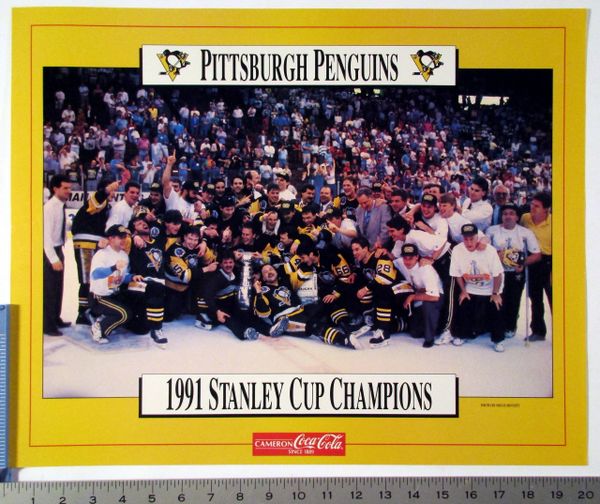 1991 Pittsburgh Penguins - Stanley Cup Champs poster