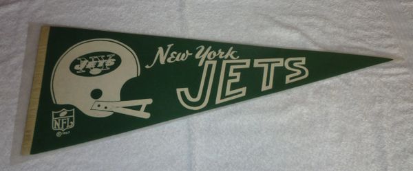 1967 New York Jets full-size pennant