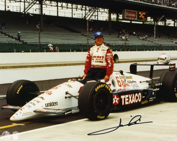 Mario Andretti signed 8x10 photo