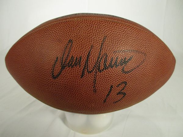 Dan Marino Pitt Panthers, Miami Dolphins signed football