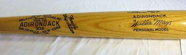 Willie May San Francisco Giants signed Adirondak personal model bat