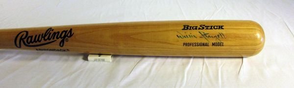 Willie Stargell Pittsburgh Pirates signed professional model bat