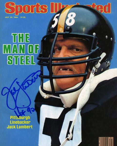 59. Jack Lambert Sports Illustrated 11x14 photo