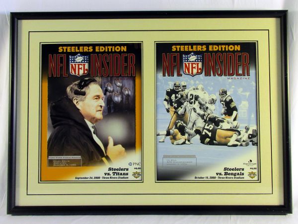 Pittsburgh Steelers - (2) 2000 NFL Insider programs